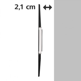 

Кронштейн для телевизора Hama до 75 кг, 47-90", настенный, фиксированный, чёрный