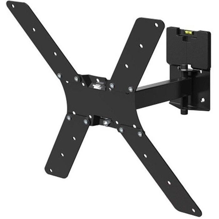 

Кронштейн для телевизора Holder LCD-5520-B, до 45 кг, 32-55", настенный, поворот и наклон, чёрный