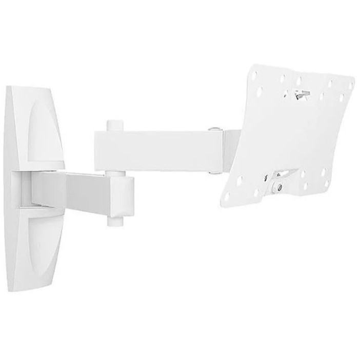 цена Кронштейн для телевизора Holder LCDS-5064, до 30 кг, 10-32, настенный, поворот и наклон, белый