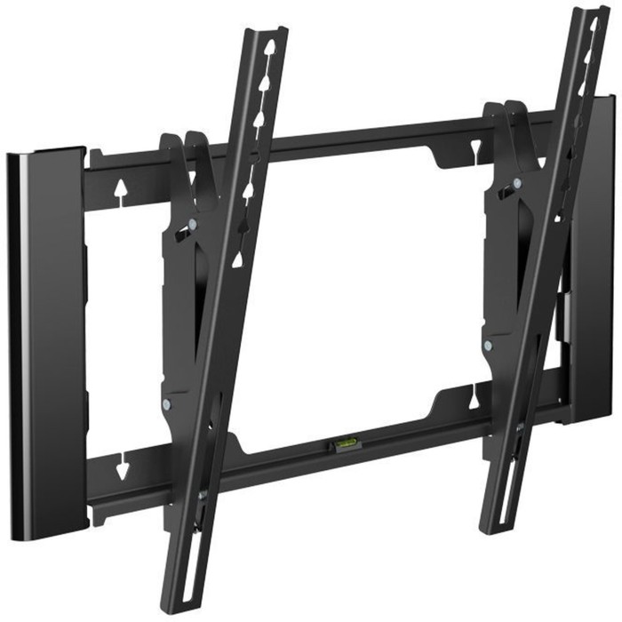 Кронштейн для телевизора Holder T4925-B, до 45 кг, 26-55, настенный, наклон, чёрный кронштейн для телевизора holder t4925 b черный