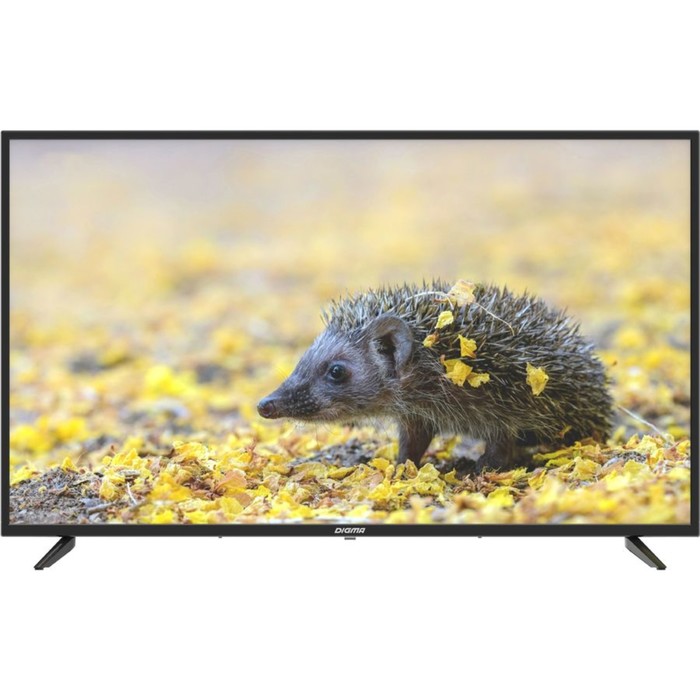 Телевизор Digma DM-LED43UBB35, 43, 3840x2160, DVB-T/T2/C/S2,HDMI 3, USB 2, Smart TV, чёрный