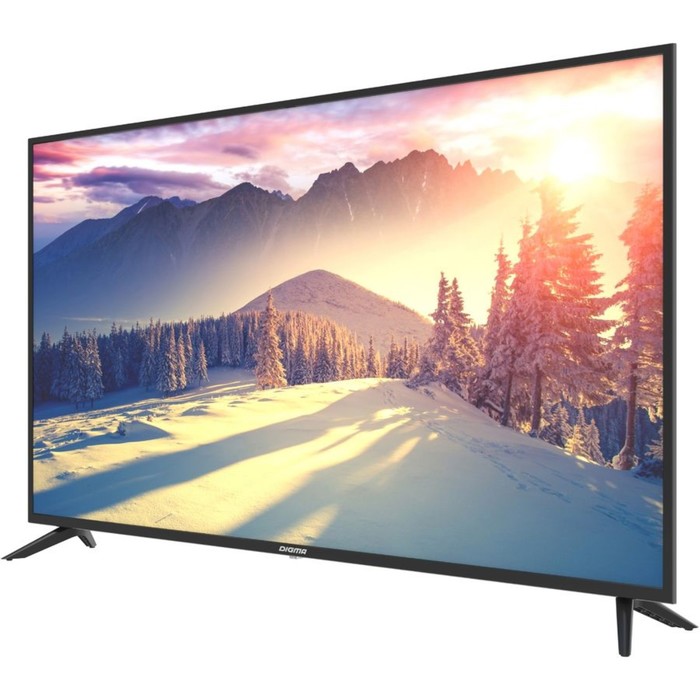 фото Телевизор digma dm-led55ubb35, 55", 3840x2160, dvb-t/t2/c/s2,hdmi 3, usb 2, smart tv, чёрный