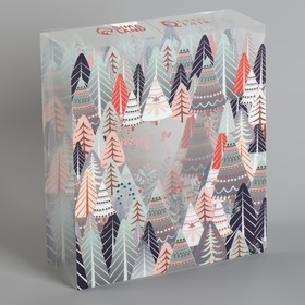 

Коробка PVC «Ёлка», 16,9 х 19,8 х 6,1 см
