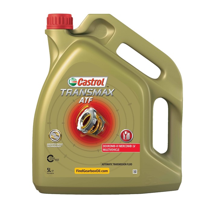 фото Масло трансмиссионное castrol transmax dex vi mercon lv для акпп, синтетическое, 5 л