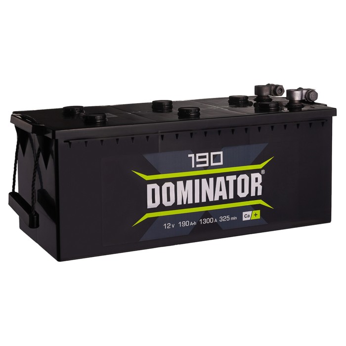 Аккумулятор Dominator 190 А/ч, 1300 А, 513х223х223, прямая полярность аккумулятор высокой мощности для электровелосипеда 72 в 12 а ч 15 а ч 20 а ч 25 а ч 30 а ч 40 а ч 3000 вт 84 в