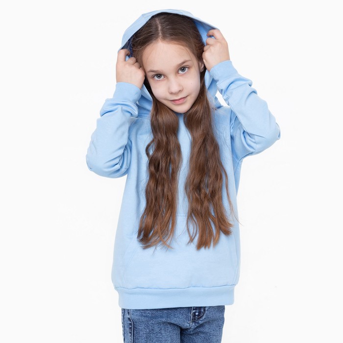 

Джемпер для девочки НАЧЁС, цвет голубой, рост 140 см