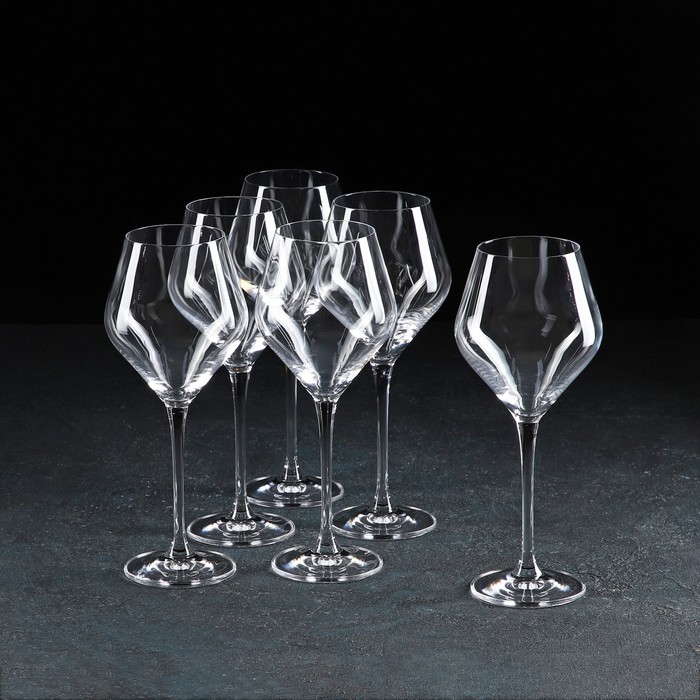 Набор бокалов для красного вина Loxia, 400 мл, 6 шт набор бокалов для вина loxia стеклянный 510 мл 6 шт