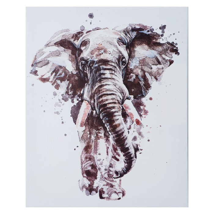 Картина на холсте Слон 40*50 см