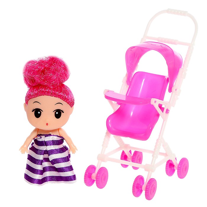 Кукла малышка «Алина» с коляской