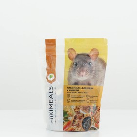

Сухой корм Mikimeals для крыс и мышей, зерновая смесь, 400 г