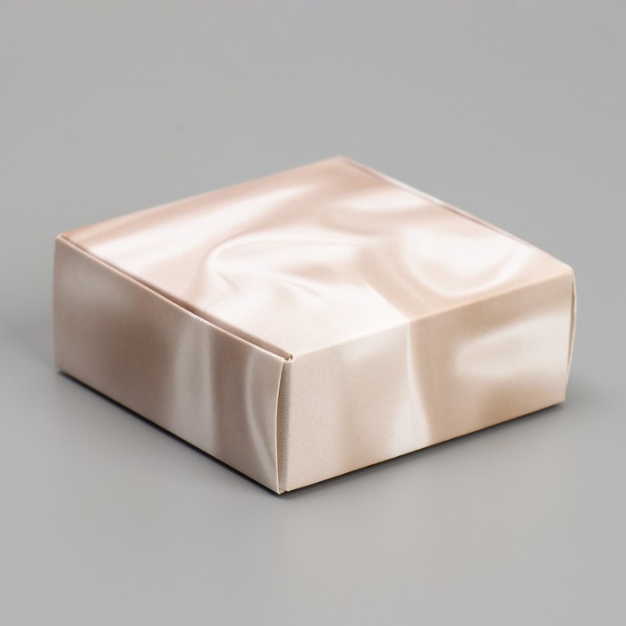Коробка под бижутерию «Шелк», 7.5 × 7.5 × 3 см