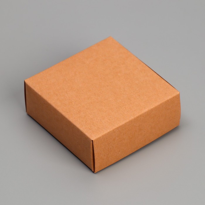 Коробка под бижутерию «Крафт», 7.5 × 7.5 × 3 см