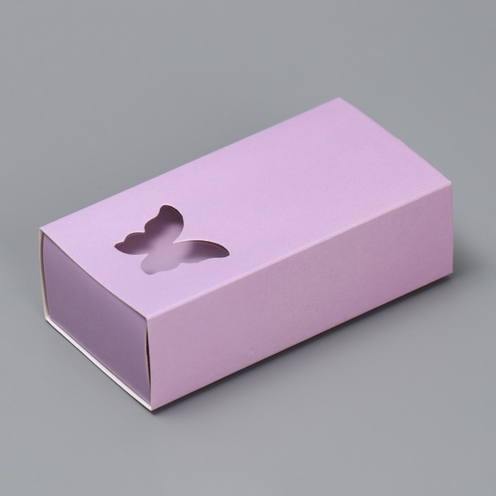 Коробка под бижутерию «Лаванда», 10 × 5 × 3 см