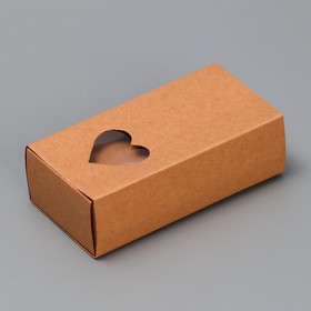 Коробка под бижутерию «Крафт», 10 × 5 × 3 см