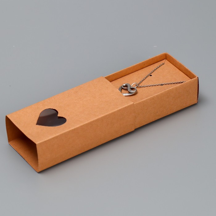 Коробка под бижутерию «Крафт», 10 × 5 × 3 см