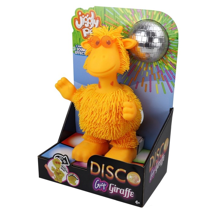 Интерактивная игрушка "Жираф Жи-Жи" Джигли Петс, желтый, танцует 40399