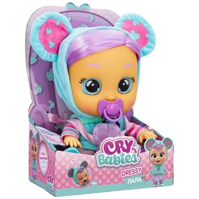 Кукла интерактивная плачущая "Лала Dressy" Край Бебис, 30 см 40888