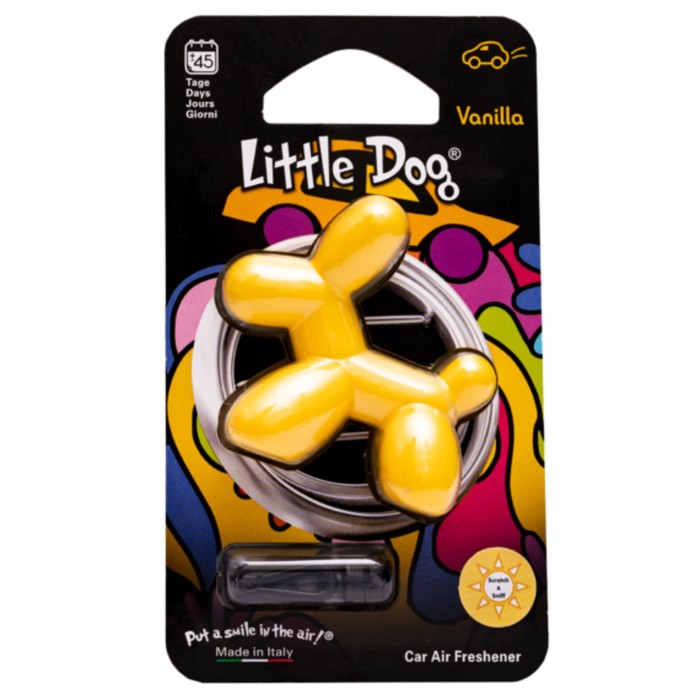 

Ароматизатор на дефлектор Little Dog Vanilla, Ваниль