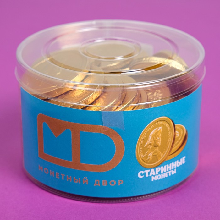 Монеты в банке Старинные монеты, 6 г монеты