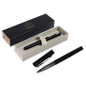 Ручка-роллер Parker VECTOR XL BLACK, тонкая 0.8мм, подар/уп 2159774