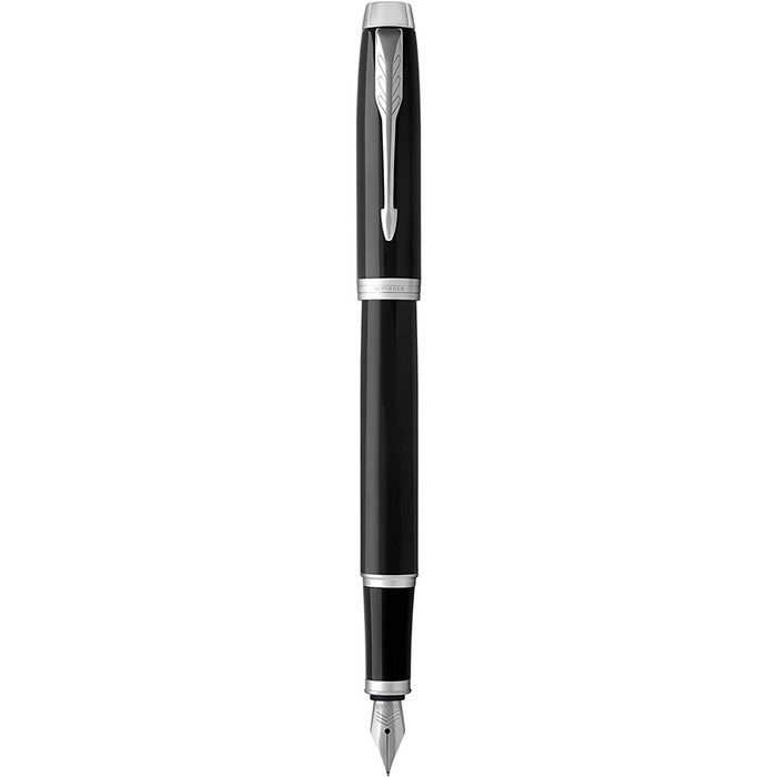 

Ручка перьевая PARKER IM CORE BLACK LACQUER CT, средняя 1.0мм, подар/уп 1931651