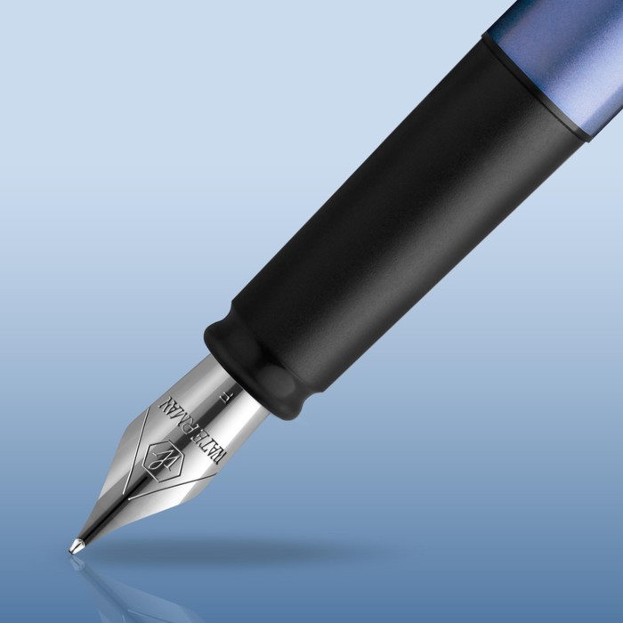 

Ручка перьевая Waterman ALLURE, 0,7 мм (F), синий корпус, подар/упак 2068195