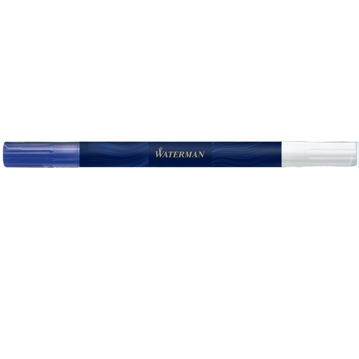 

Набор Waterman ALLURE CT: ручка перьевая, 0,7 мм (F), хром корп + ласт для черн + картридж