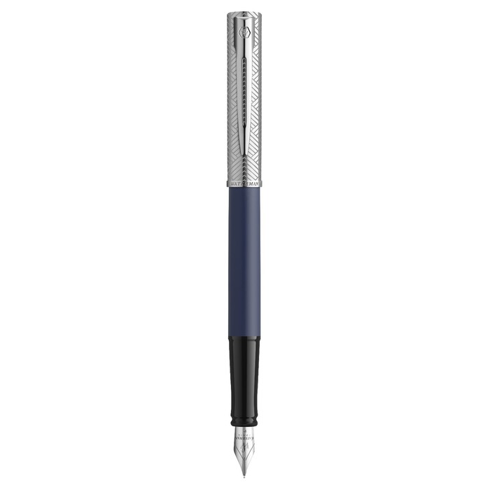 

Ручка перьевая Waterman ALLURE DELUXE BLUE, 0,7 мм (F), синий корпус, подар/упак 2174469
