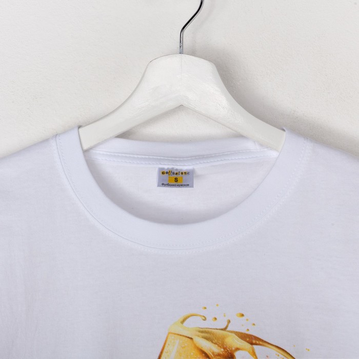 Футболка мужская "Collorista" Любитель пива, р-р XL (50), 100% хлопок, трикотаж