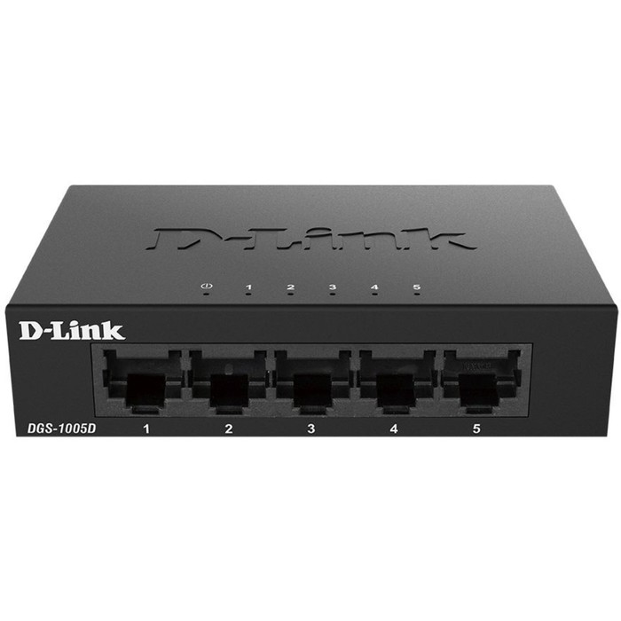 Коммутатор D-Link DGS-1005DJ2A неуправляемый 5х101001000BASE-T 198100₽