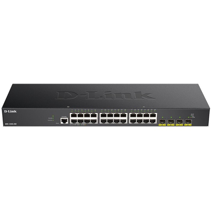 

Коммутатор D-Link DGS-1250-28X/A1A, настраиваемый, 24х10/100/1000BASE-T