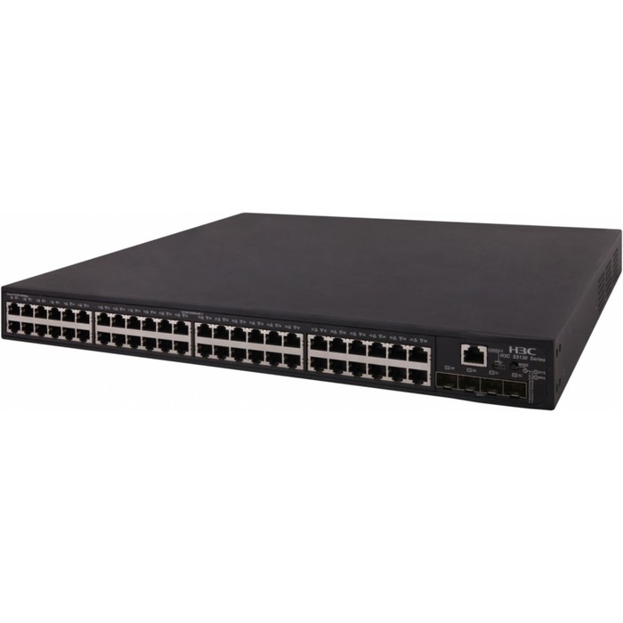 

Коммутатор H3C LS-5130S-52S-EI-GL, управляемый, 48х10/100BASE-TX10/100/1000BASE-T