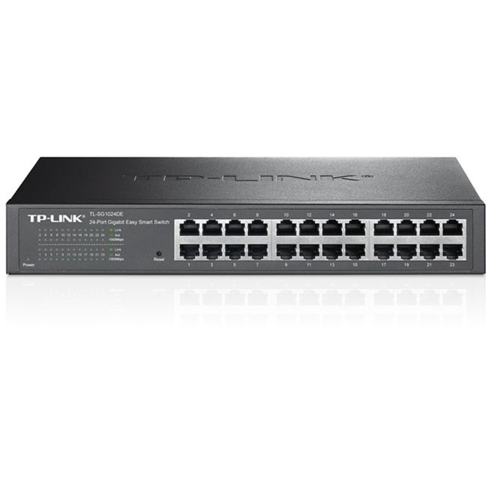 

Коммутатор TP-Link TL-SG1024DE, управляемый, 24х10/100/1000BASE-T