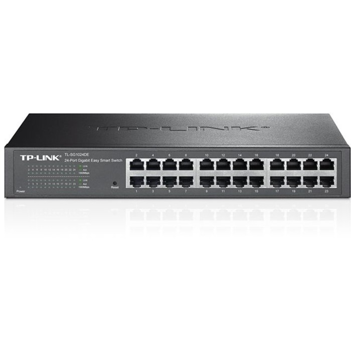 Коммутатор TP-Link TL-SG1024DE, управляемый, 24х10/100/1000BASE-T