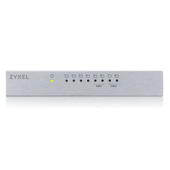 Коммутатор Zyxel GS-108BV3-EU0101F, неуправляемый, 8х10/100/1000BASE-T