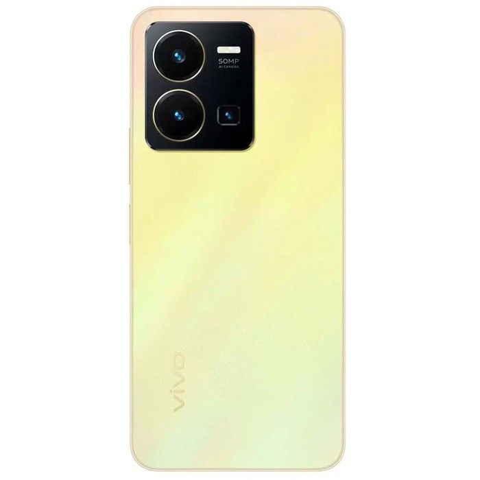 

Смартфон Vivo Y35, 6.58'', IPS, 4 Гб, 64 Гб, 50 Мп, 16 Мп, LTE, NFC, 5000 мАч, золотистый