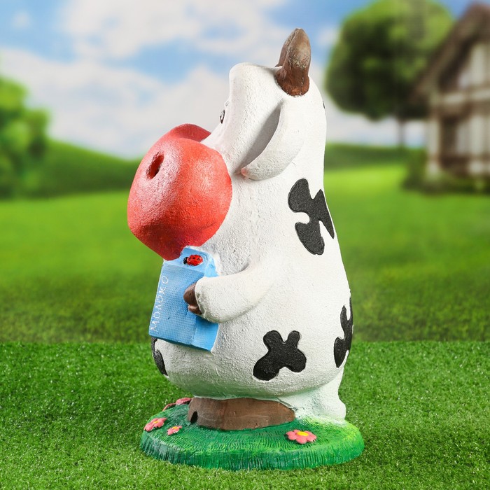 

Садовая фигура "Коровка" 23х28х41см