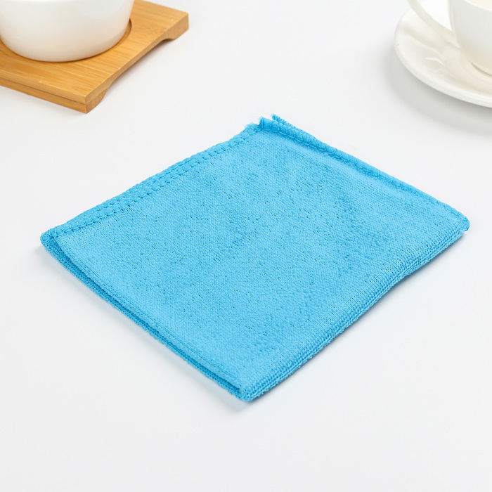 Салфетка из микрофибры мягкая, цвета МИКС