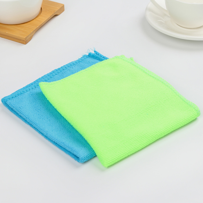 Салфетка из микрофибры мягкая, цвета МИКС