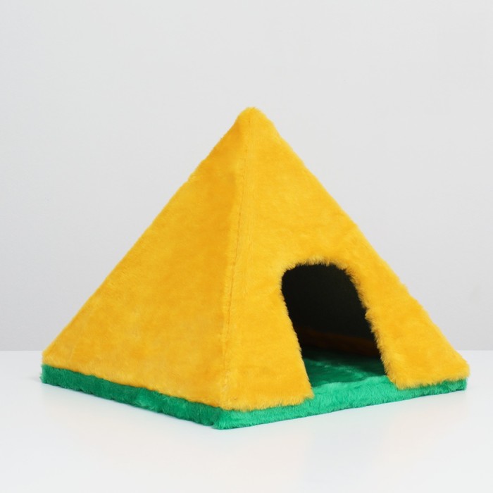 Домик для кошек Пирамидка, 40 х 40 х 38 см домик будка звездопад 47 х 40 см
