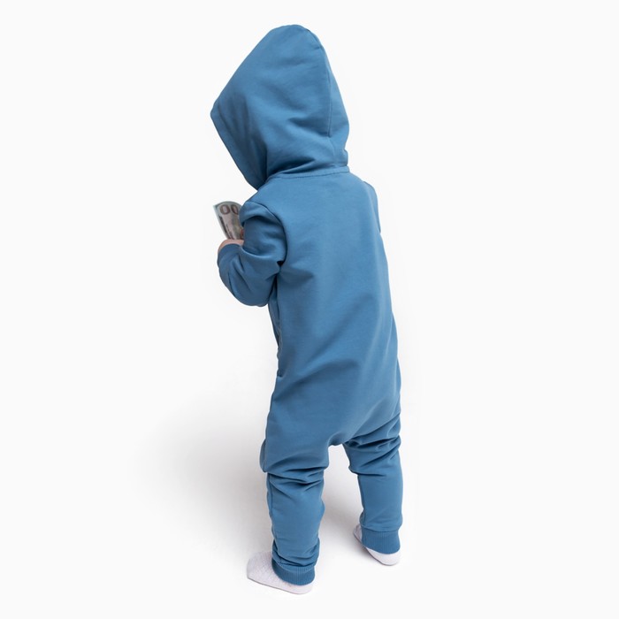 фото Комбинезон для мальчика, цвет керамик/машинка, рост 68 см bonito