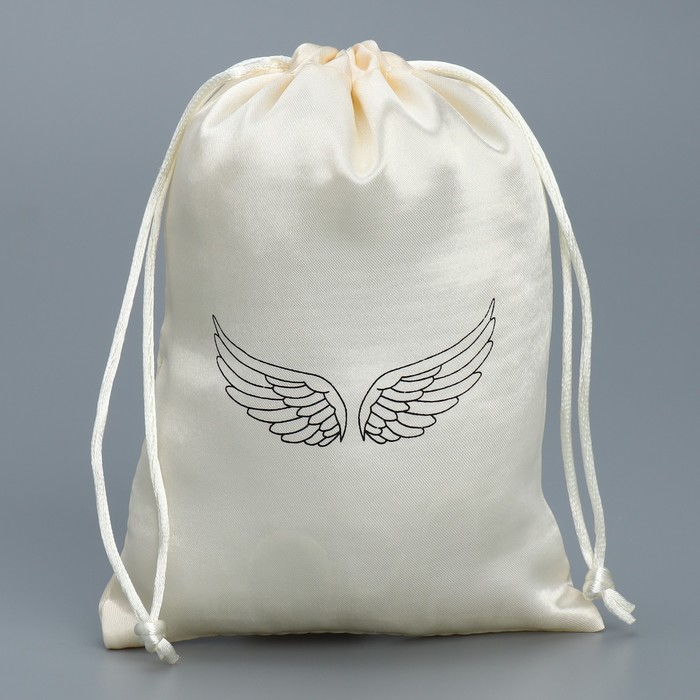 Мешок атласный  «Крылья», 18 × 13 см