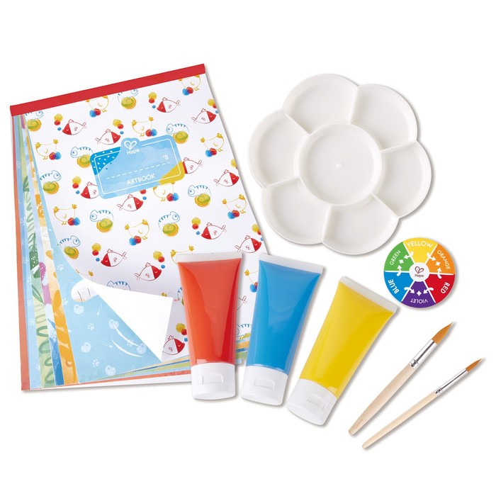 Детский игровой набор для творчества «Микс цветов» с палитрой для смешивания красок