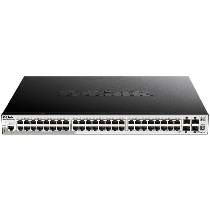 

Коммутатор D-Link DGS-1510-52XMP/A1A, настраиваемый, 48х10/100/1000BASE-T