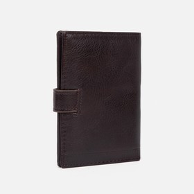 

Обложка на магните, для автодокументов и паспорта, цвет коричневый