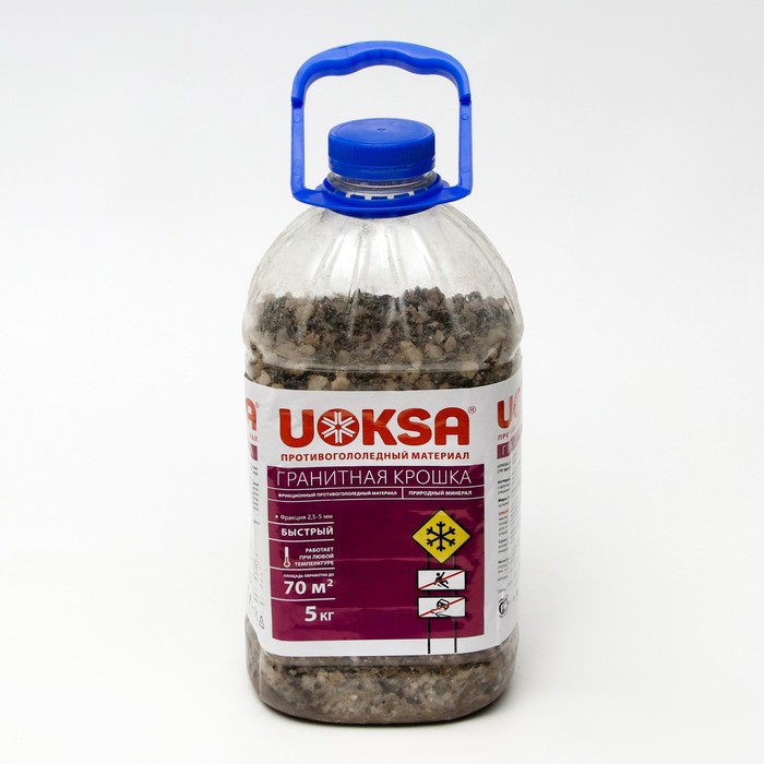 фото Гранитная крошка uoksa, бутылка, 5 кг