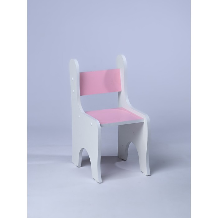 Набор детской мебели "Туалетный столик и стул Sitstep", розовый