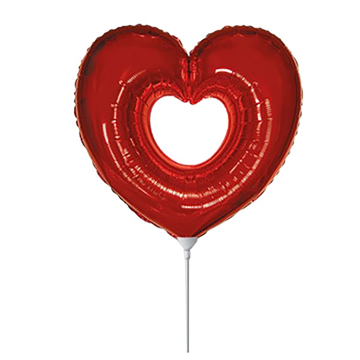 Шар фольгированный 9 «Сердце» фольгированный шар холодное сердце