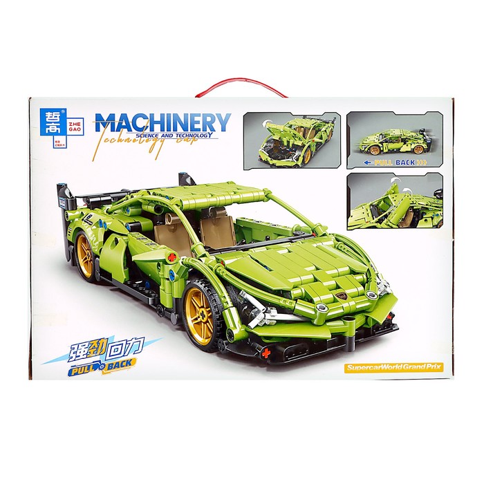 

Конструктор Техно «Спорткар», 587 деталей