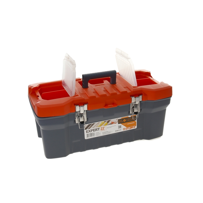 Ящик для инструментов Expert 22, серо-свинцовый